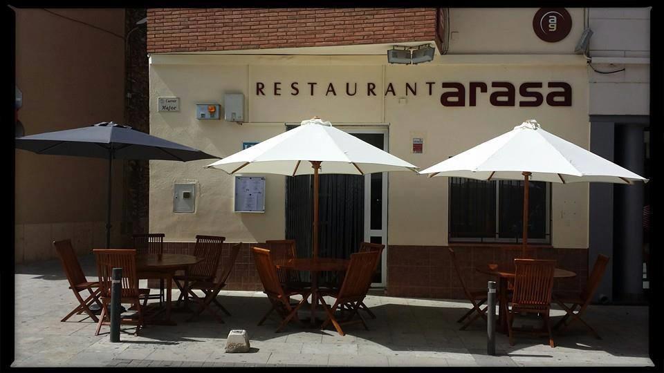 Hostal Restaurante Arasa Santa Bárbara Exterior photo
