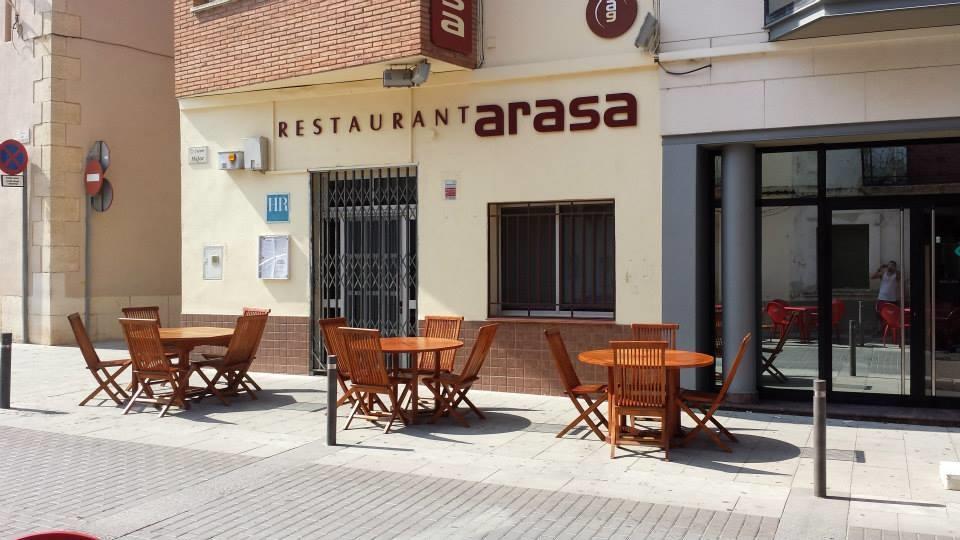 Hostal Restaurante Arasa Santa Bárbara Exterior photo